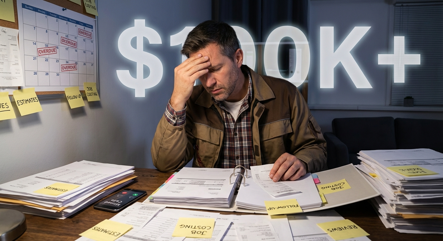 The hidden cost of doing admin on your own.